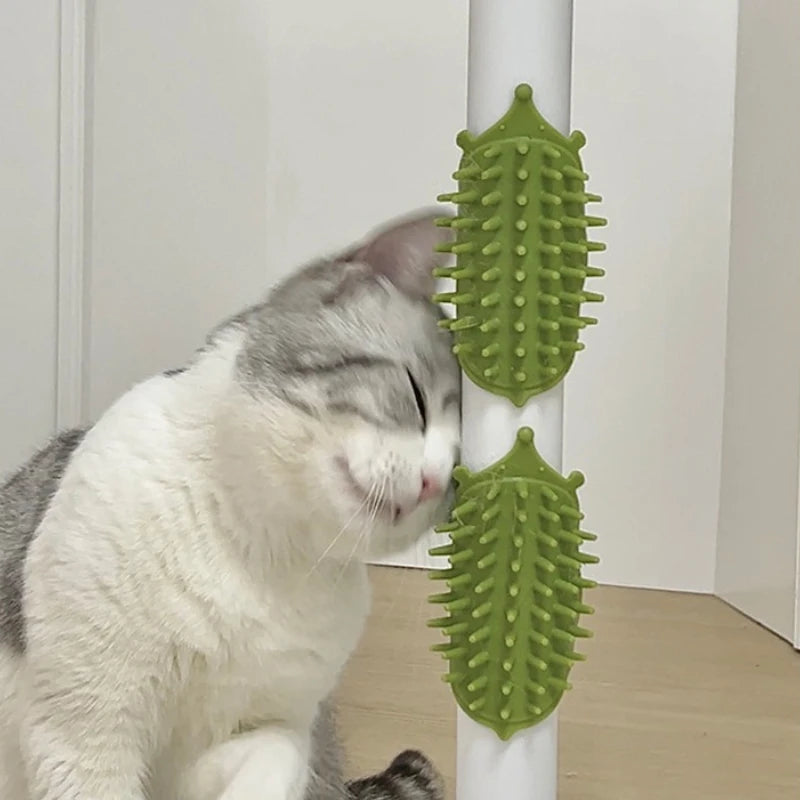 Hign-concerned Cat Hair Removal Massage Comb Self Cleaning