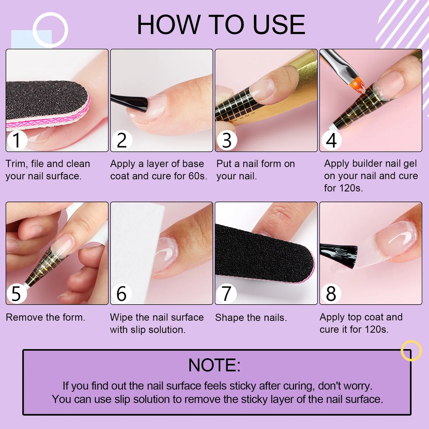 Saviland Builder Nail Gel for Nail Extensions