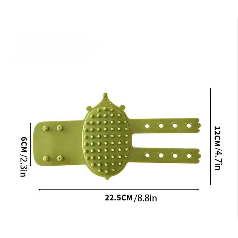 Hign-concerned Cat Hair Removal Massage Comb Self Cleaning