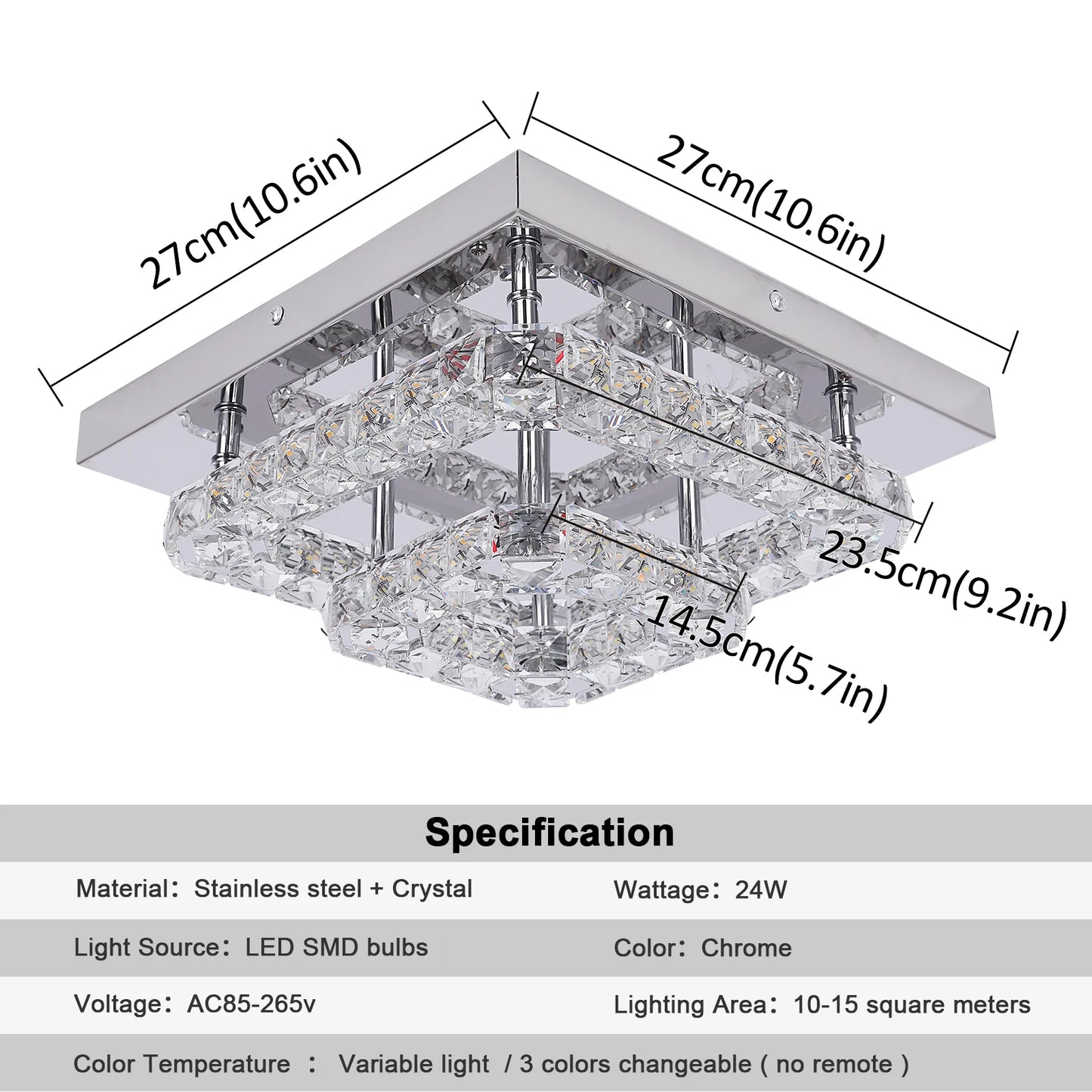 Flower Led Ceiling Lamp Modern Crystal Drop Chandelier Pendant Light Ceiling Light Home Decor Fixtures Living Room RC Dimming