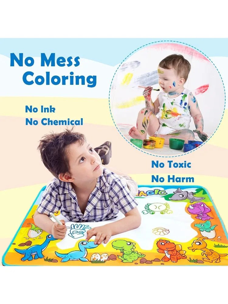 Hign Concerned Water Doodle Mat Dinosaur Drawing Pad Toy