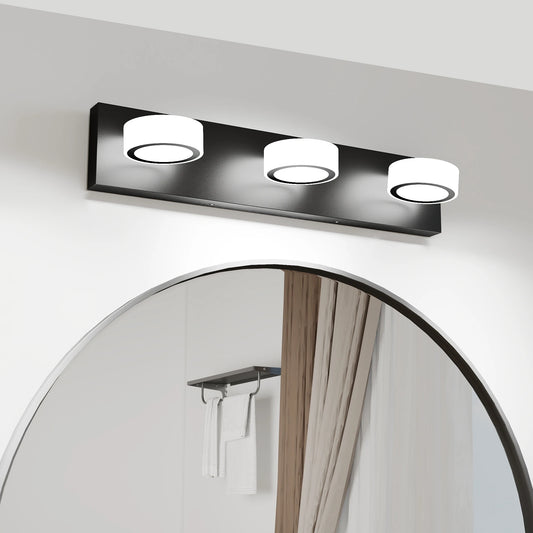 Arlgsite LED Modern Vanity Lights 3 Light Bathroom Fixture