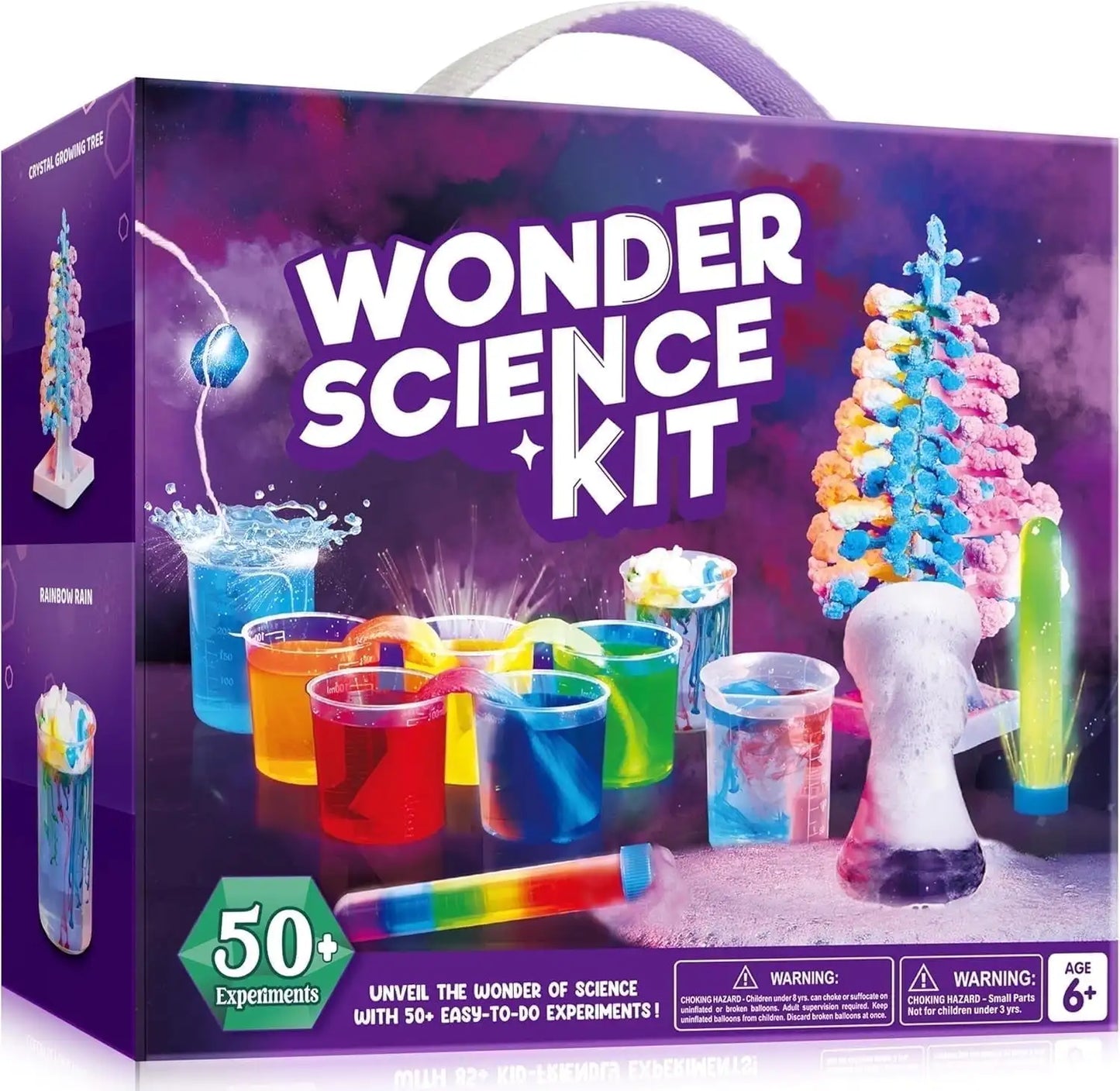 Joyfy Science Kits for Kids Age 8-12 STEM Educational Toys 50+ Chemistry Experiments Learning Resources