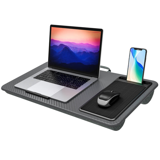 Hignconcerned Lap Desk With Mouse Pad And Phone Holder