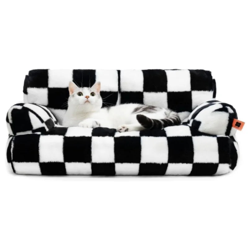 MEWOOFUNCN Pet Couch Bed Washable Cat And Dog Sofa For Pets