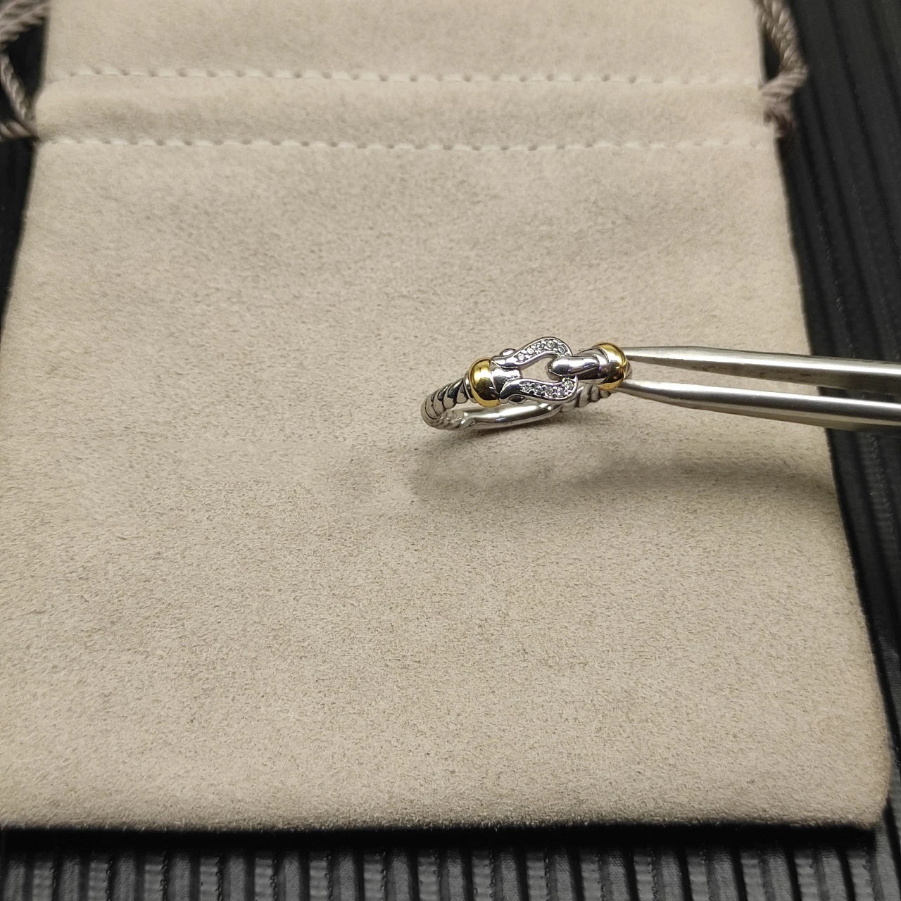 Guangdong Diamond Ring Sterling 925 Prong Setting Fashion