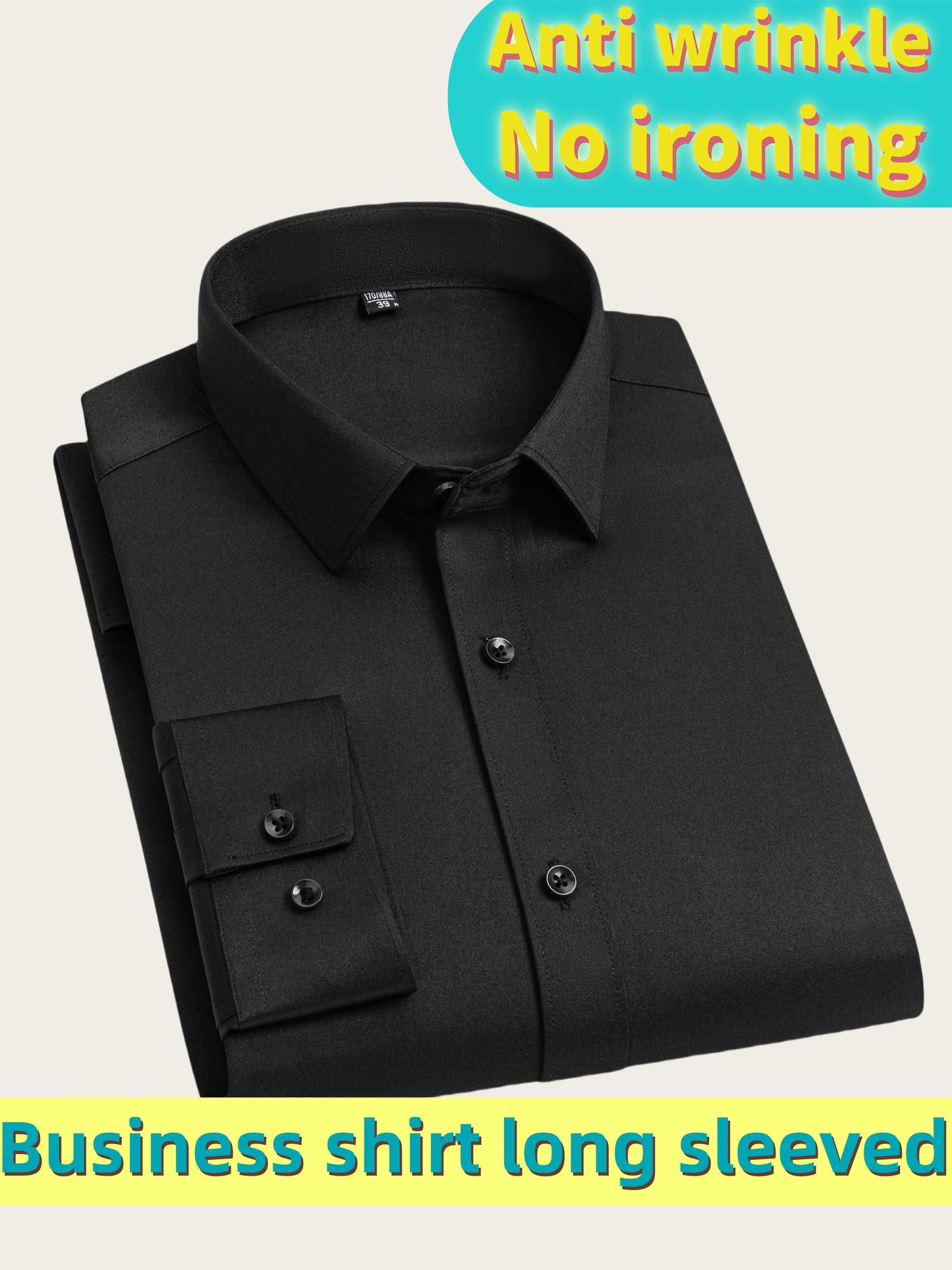 Jiangsu Men's Ultra Stretch Silk Feel Business Shirt