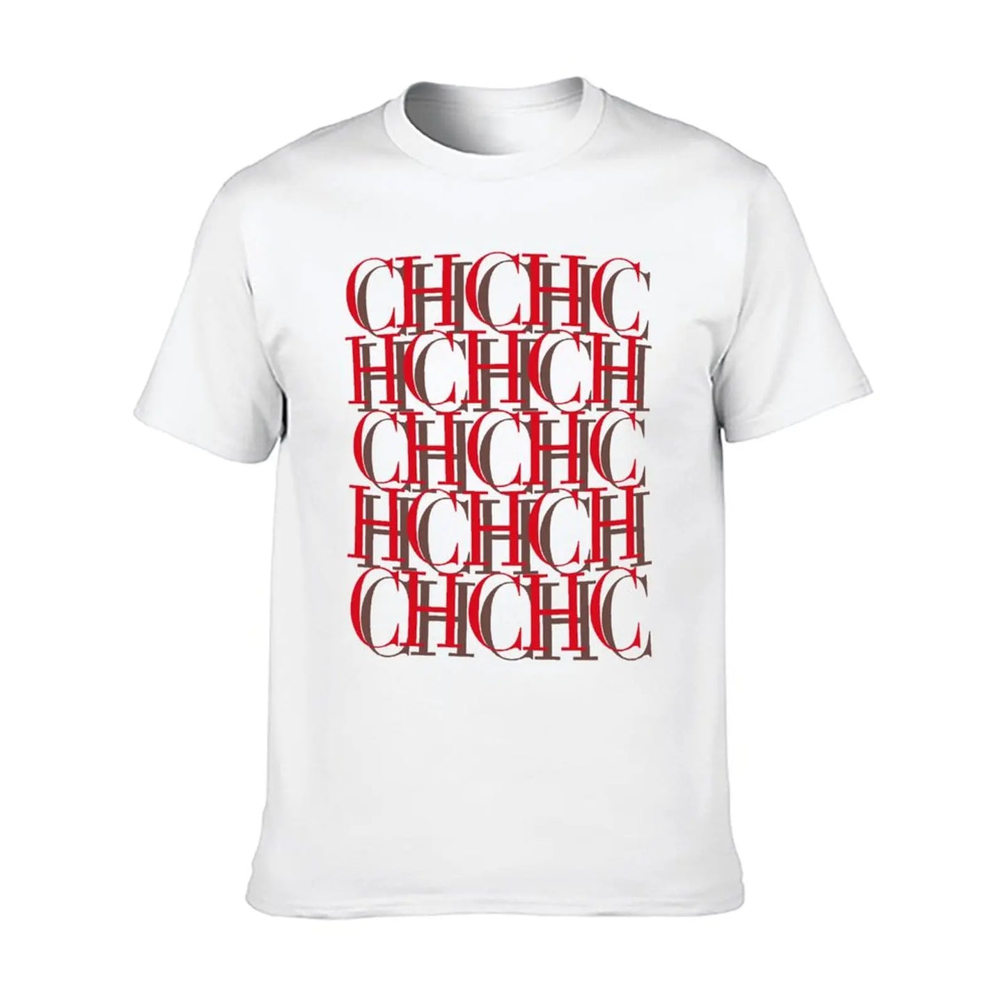 CHCH Mens Street Tshirt Print Tees Casual Summer Tee