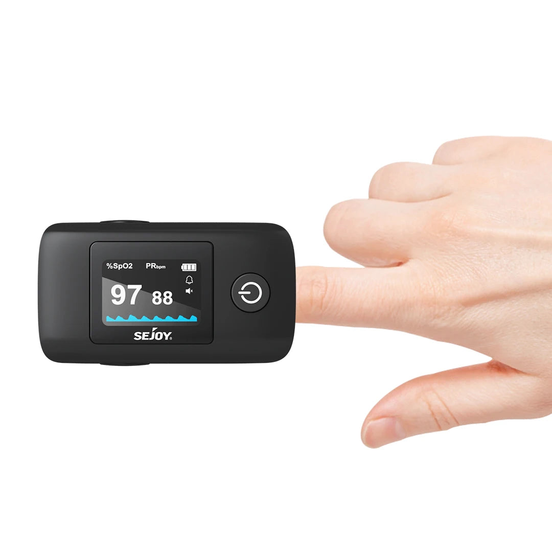 Sejoy Digital Wrist BP Monitor and Finger Pulse Oximeter