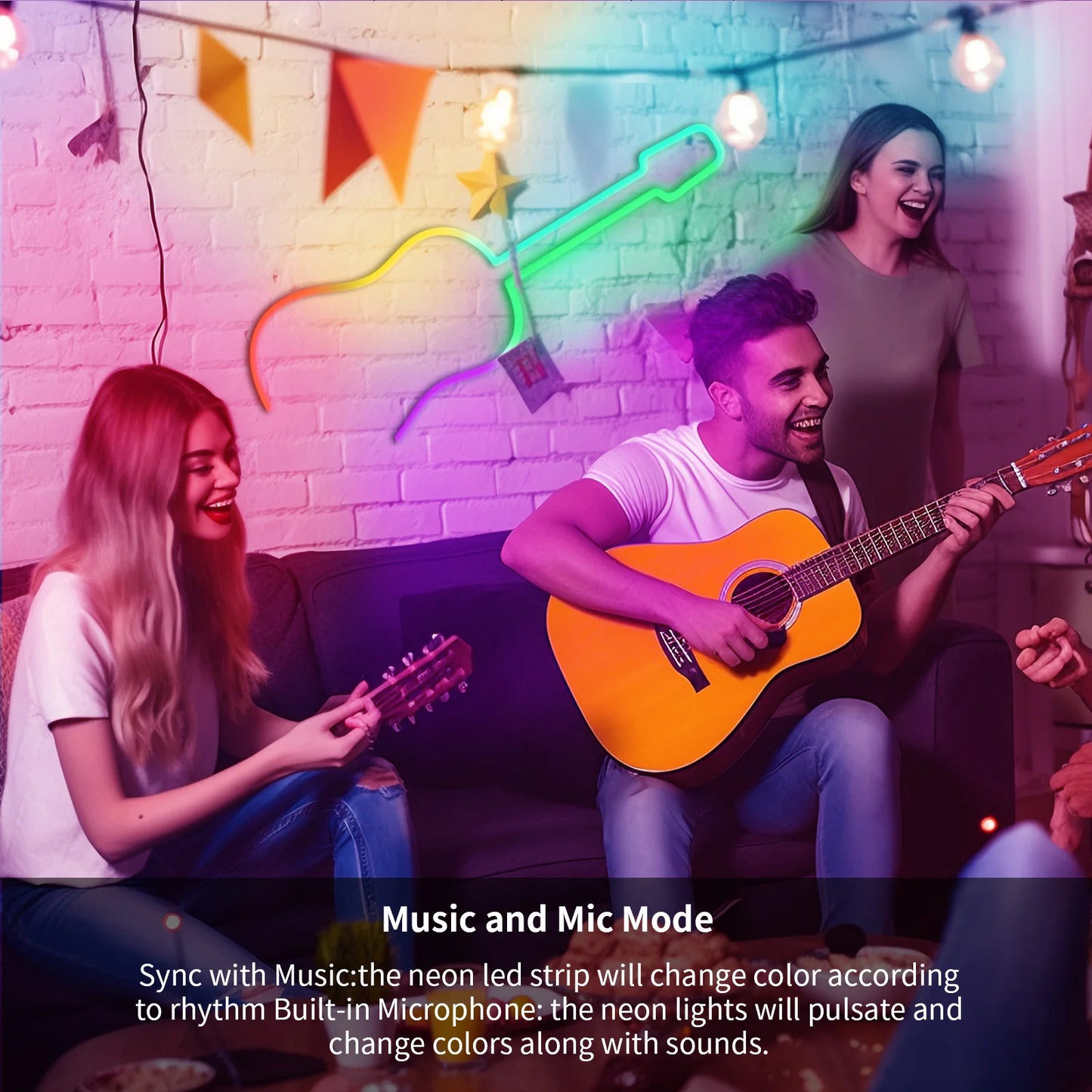 LED Neon RGBIC Lights 8M 16M 72Leds/m LED Lights with RF Remote Bluetooth Flexible Waterproof Music Sync DIY Design Lights Decor