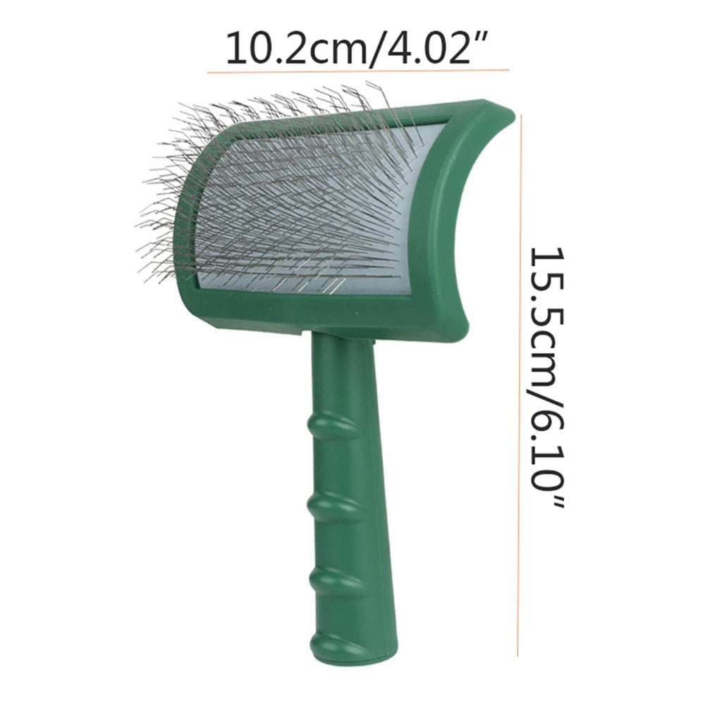 Hign-concerned Extra Long Pin Slicker Brush For Dogs