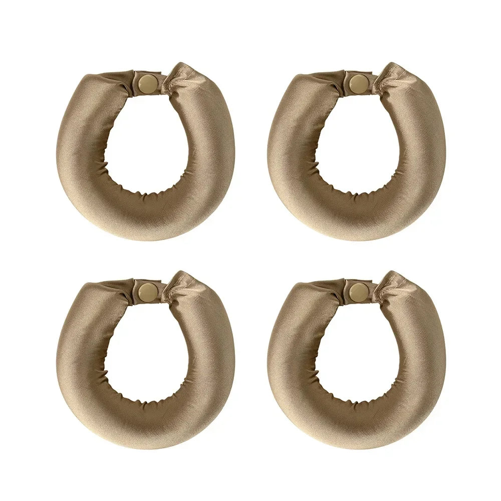 Heatless Curling Rod Headband Satin Curler Soft Flexi Rods