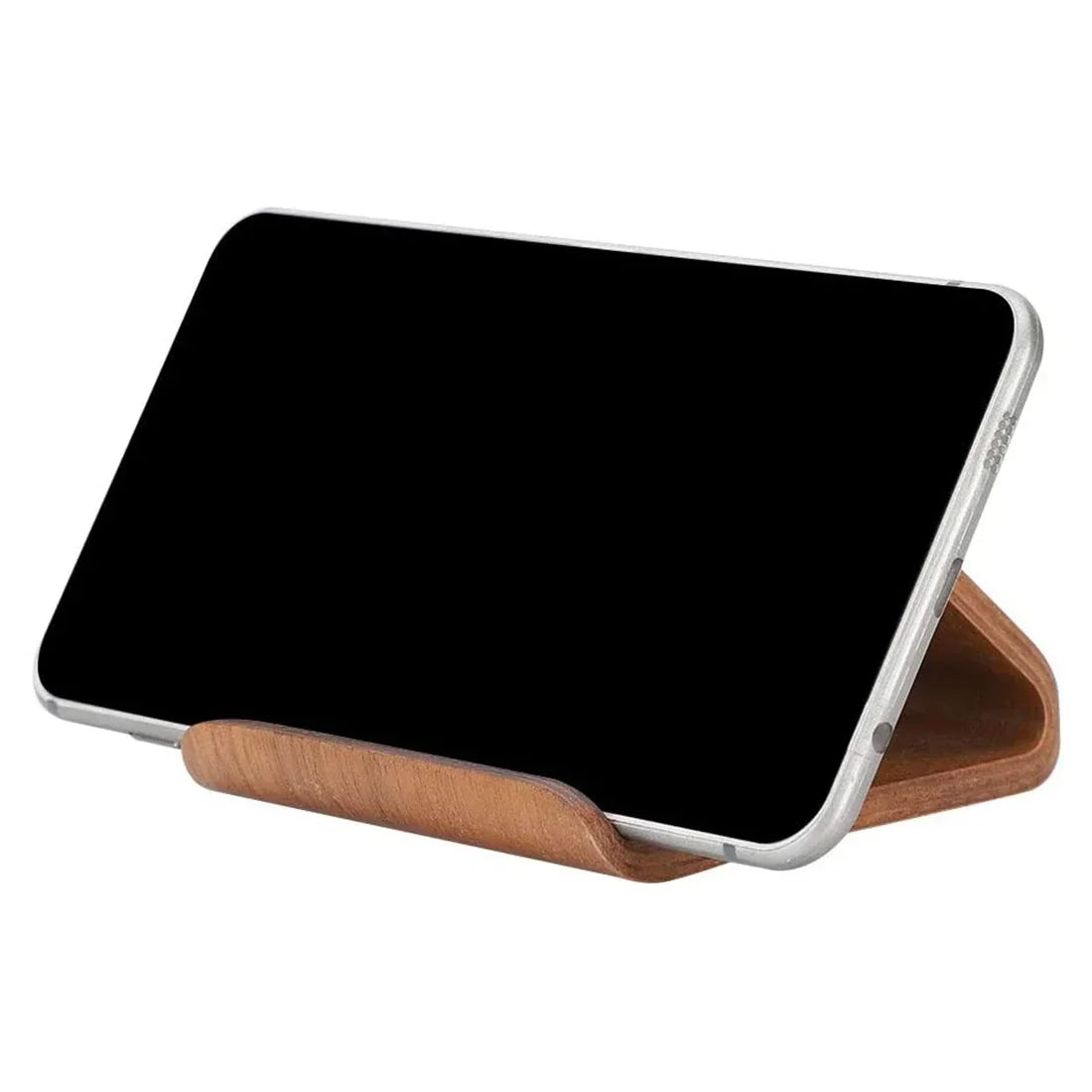 Wooden Desktop Phone Holder Universal Stand For Smartphones