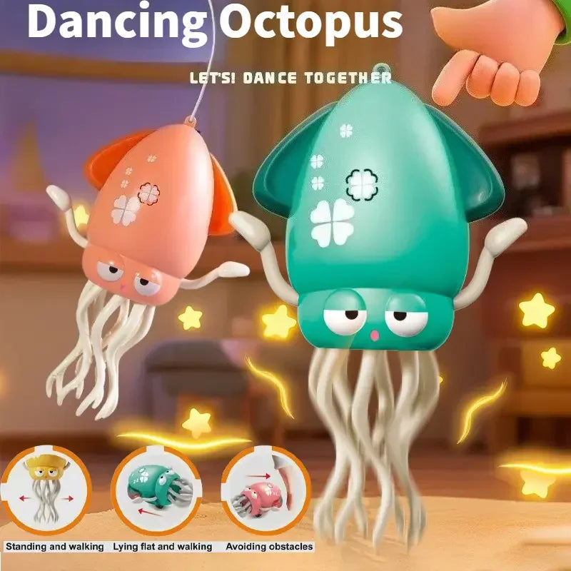 Dancing Octopus Electronic Pet Music Light Interactive Toy