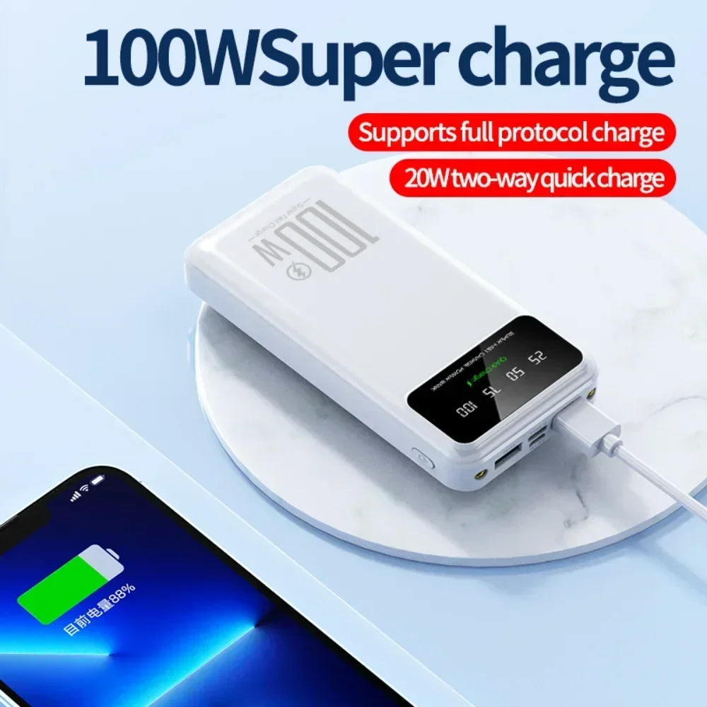 Mijia 10000mAh 100W Fast Charge Power Bank Portable Charger