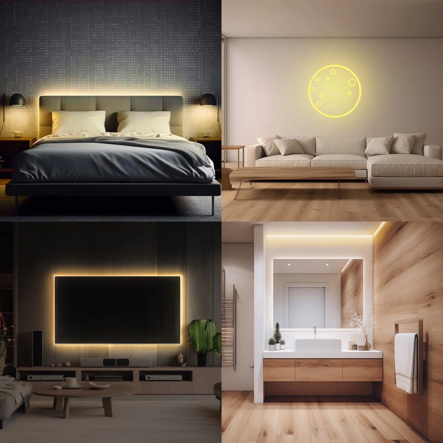 Neon LED Strip 8m 16m 24V 120leds/m LED Strip Dimmable 3000K 6500K Waterproof Flexible Silicone LED Strip For Outdoor Lights