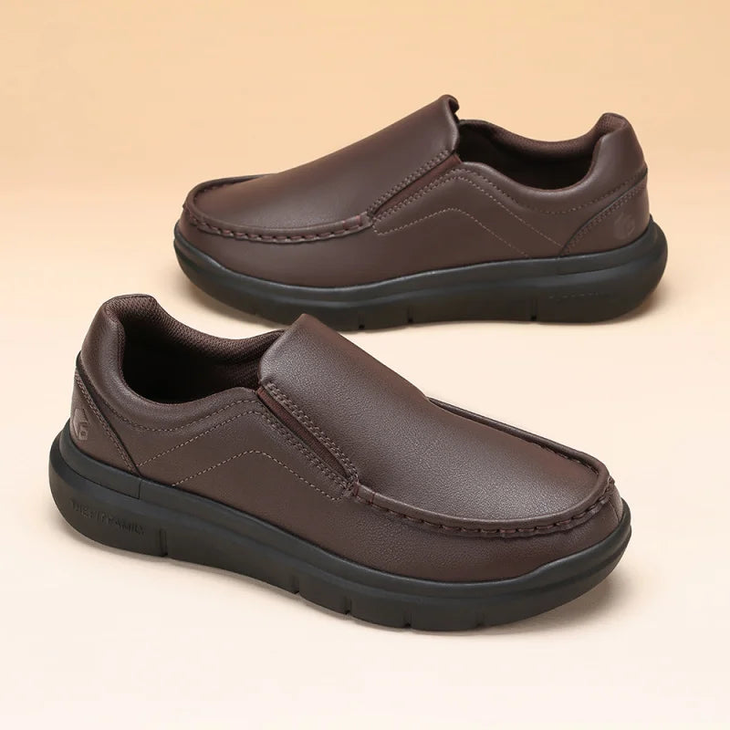 Fitville Men's Slip-On Casual Shoes With Arch Support And Comfort