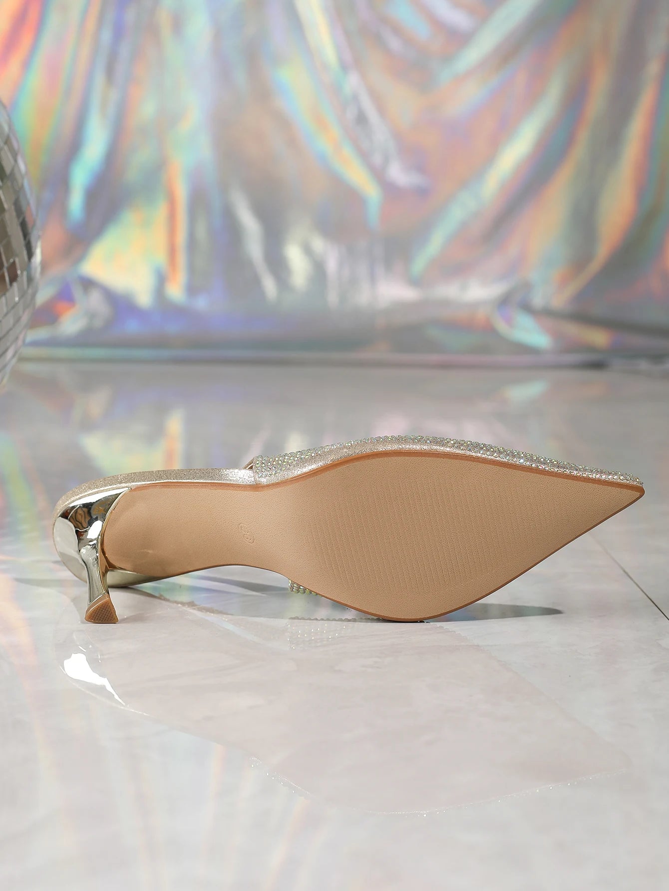 Women's Bow Slingback Heels Pointed Toe Kitten Pumps Dress Shoes with Elastic Strap