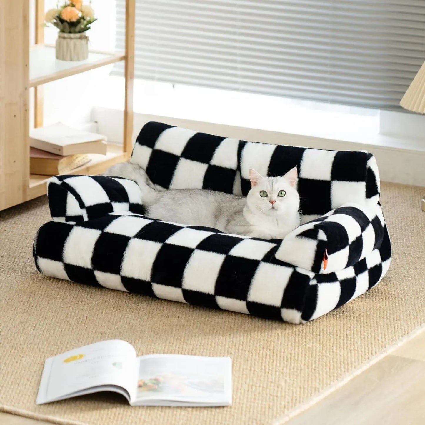 MEWOOFUNCN Pet Couch Bed Washable Cat And Dog Sofa For Pets