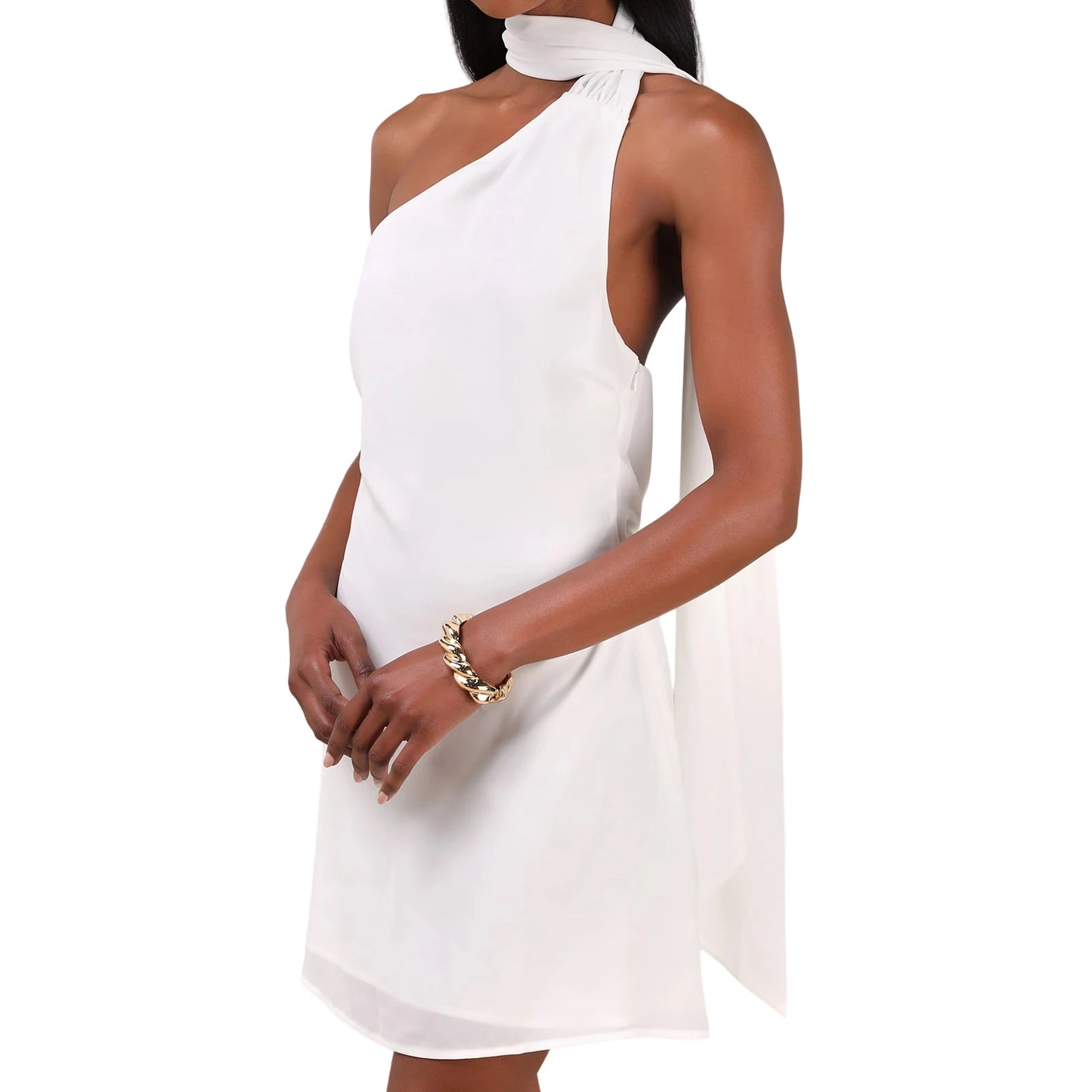 Elegant Off-Shoulder Maxi Dress with Ruffled Hemline and Matching Belt for Women s Evening Party Wear