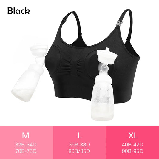 SLAIXIU Maternity Nursing Bra For Breast Pump All Day Comfort