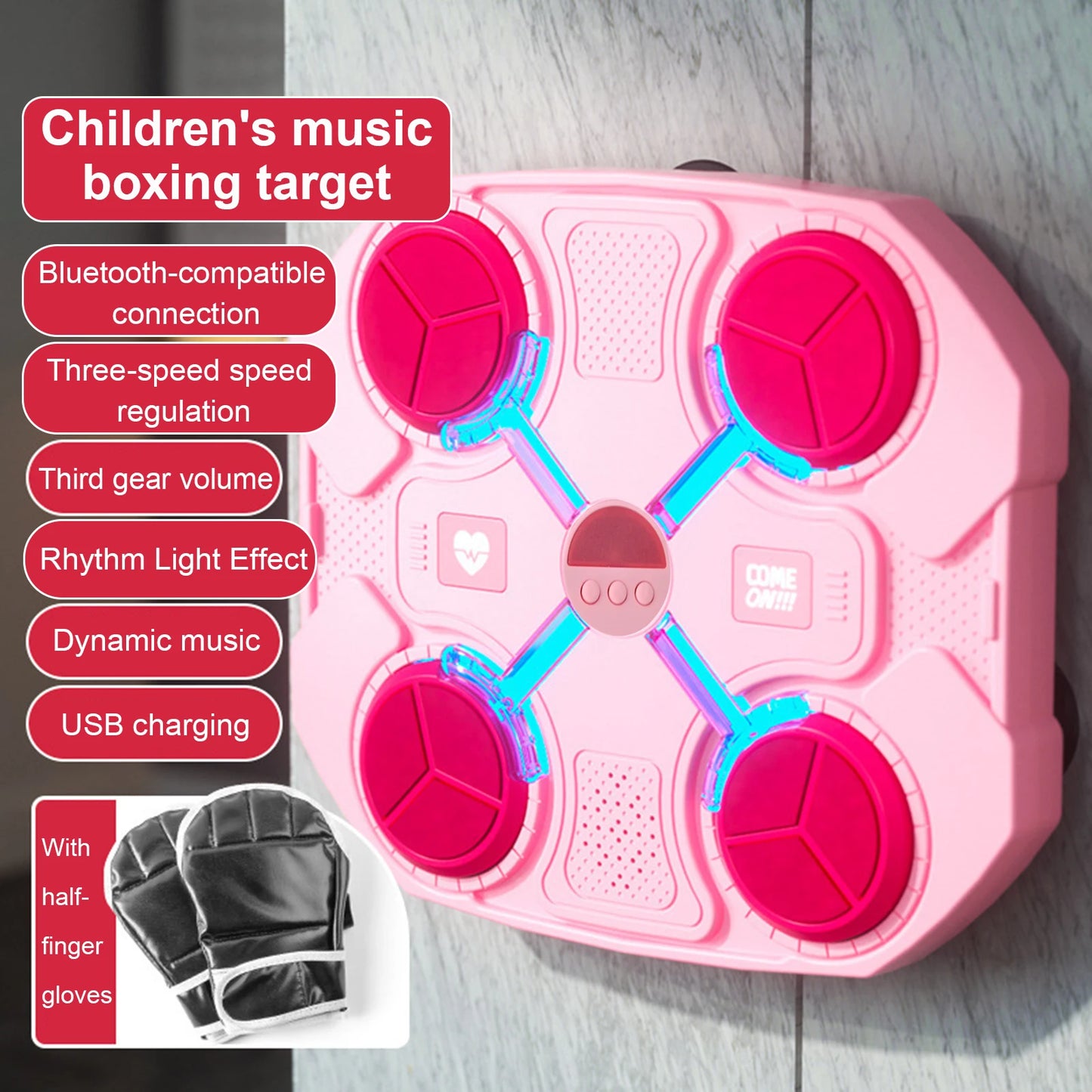 Hign-concerned Stress Relief Boxing Toy For Kids Bluetooth
