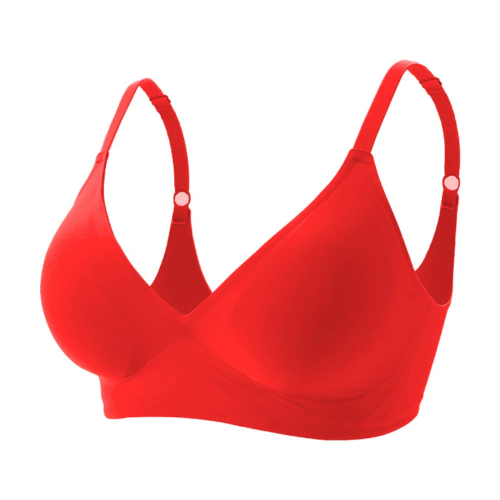 Seamless Wireless Padded Bralette Bra For Women Removable Padding