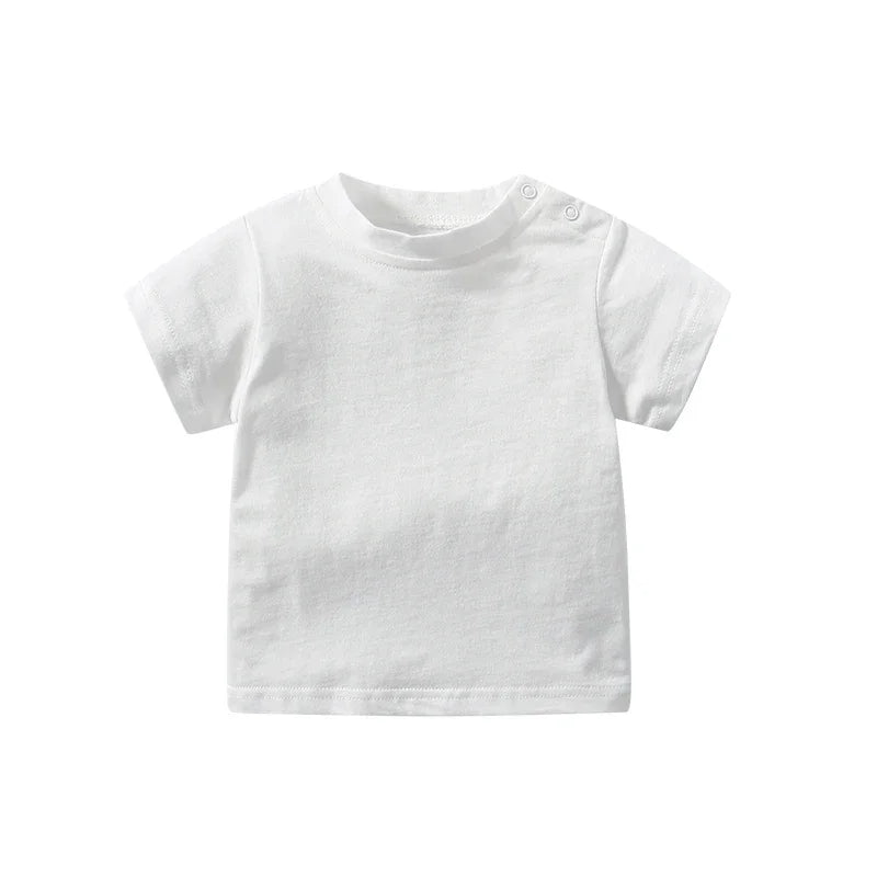RomperBOCN Baby Unisex Cotton Short Sleeve T Shirt