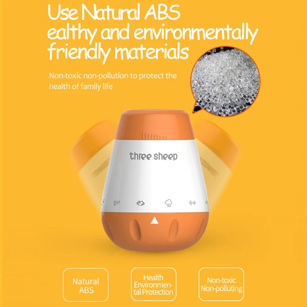 Baby White Noise Machine With Smart Music Voice Sensor