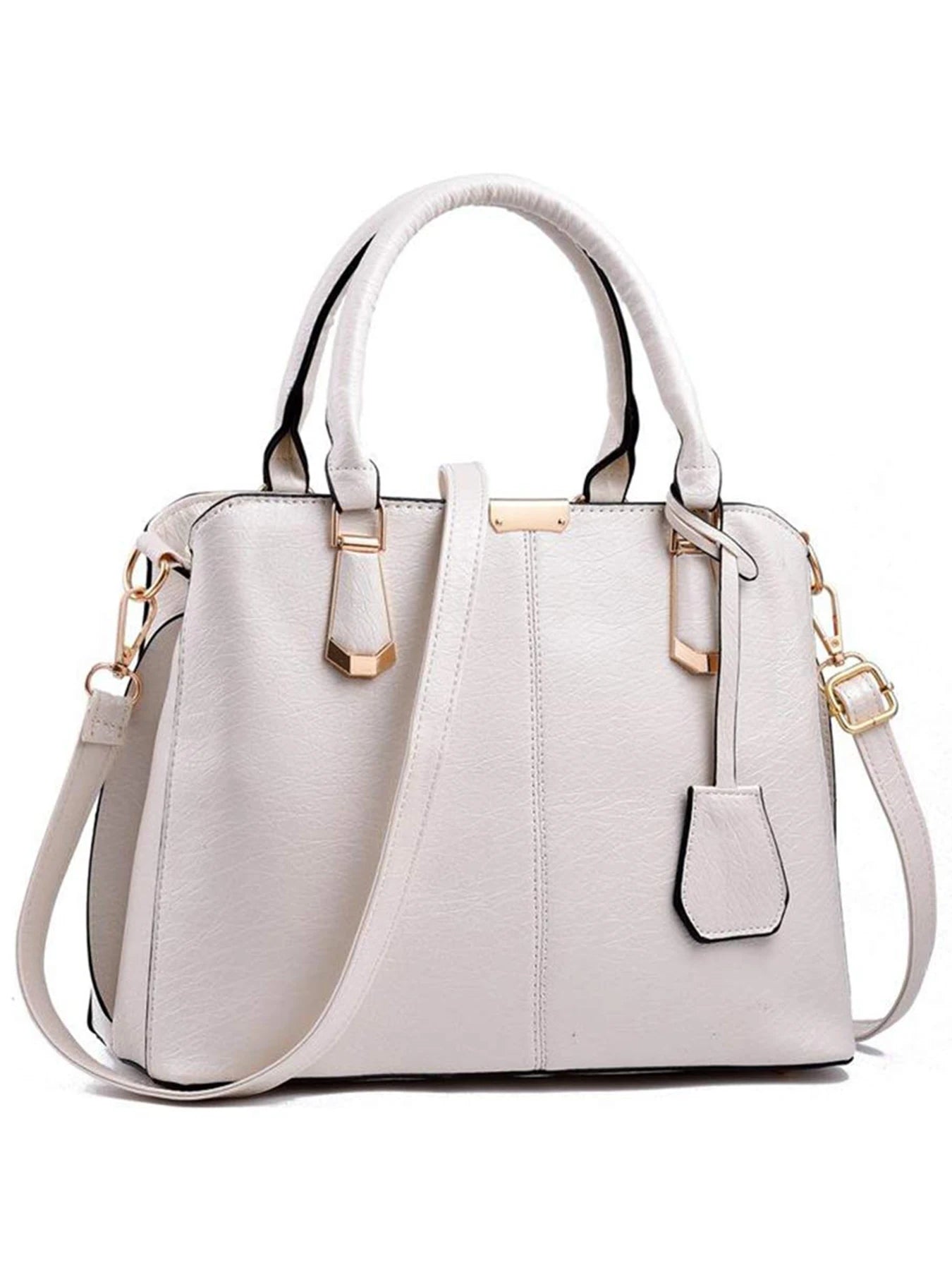Pahajim PU Leather Handbag Satchel Tote For Women Everyday