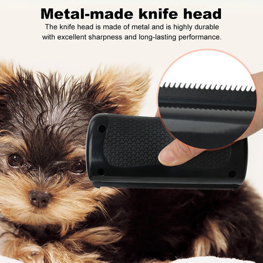 Hign-concerned Pet Hair Remover Comb Ergonomic Anti Slip