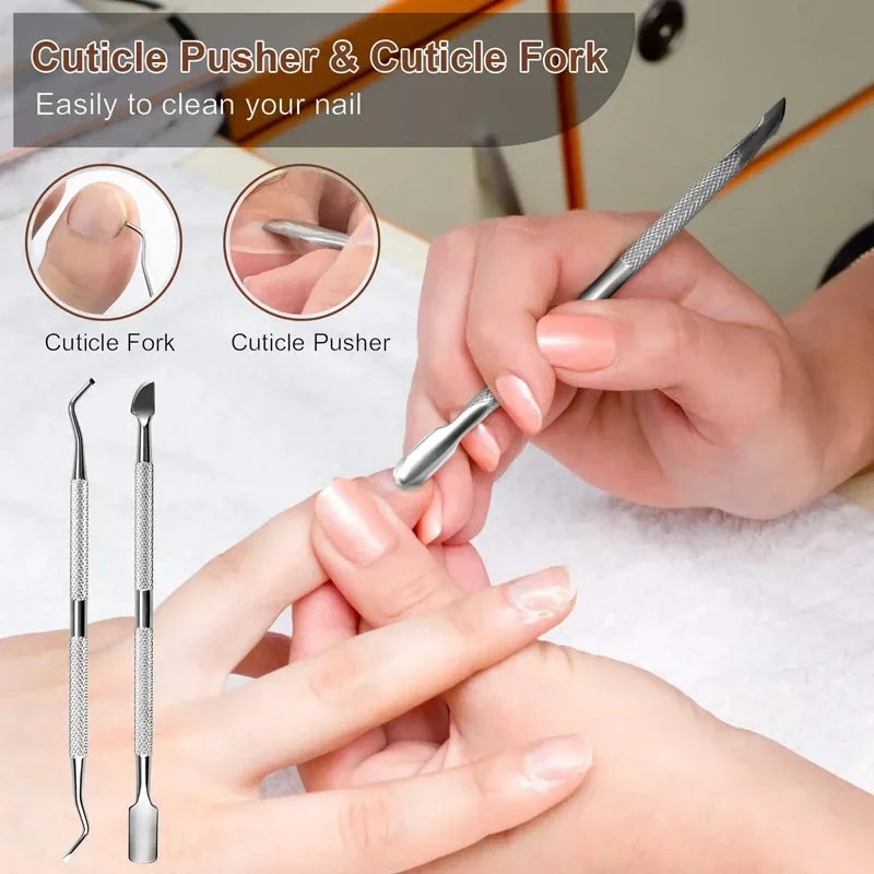 South Moon Foot Care Tool Pedicure Kit Stainless Steel