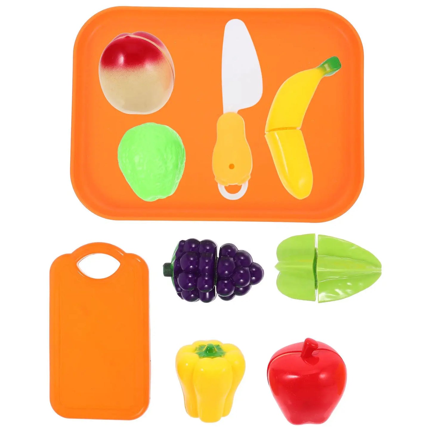 Simulation Cutting Fruit Toy Montessori Education Toys Food Pretend Play House Kitchen Toys For Children Gifts