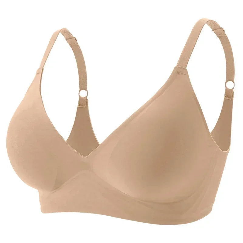 Seamless Wireless Padded Bralette Bra For Women Removable Padding