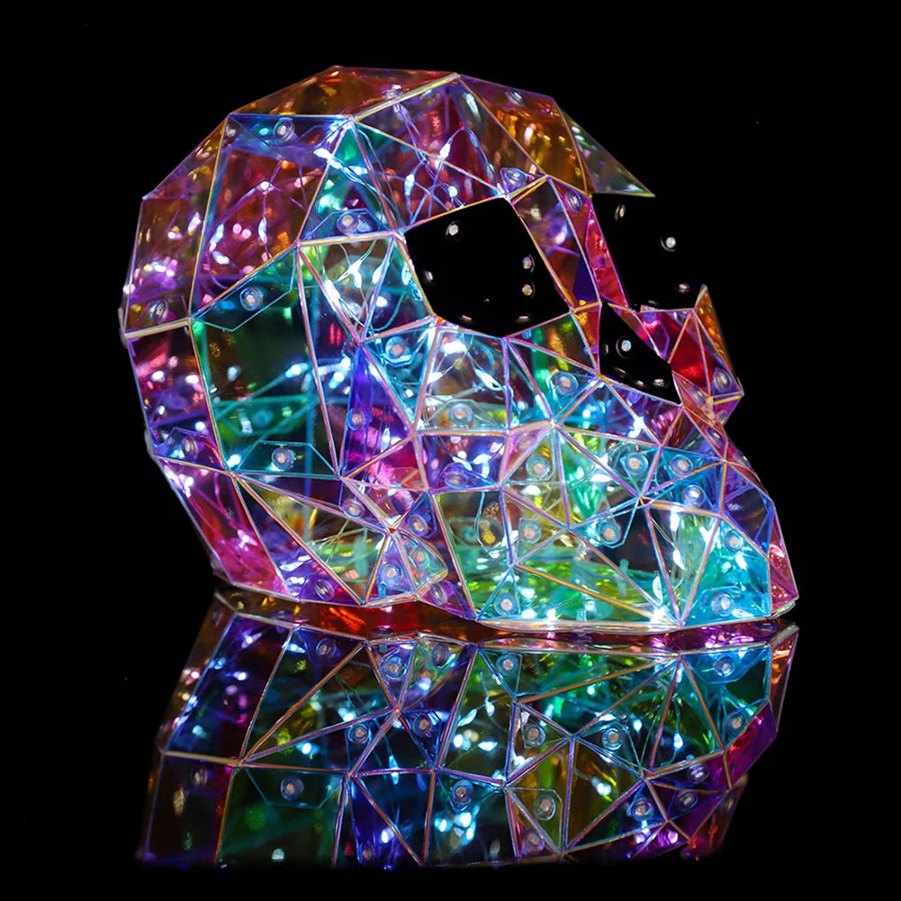 VKTECH LED Ghost Lights Halloween Night Light Figurines