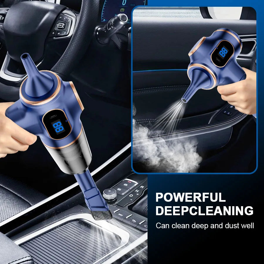 Abs Wireless Car Vacuum Cleaner High Power Mini Vacuum