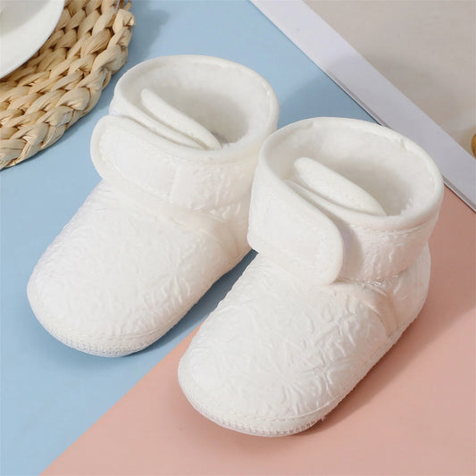CN Guangdong Infant Winter Boots Cozy Soft Sole Anti Slip Shoes