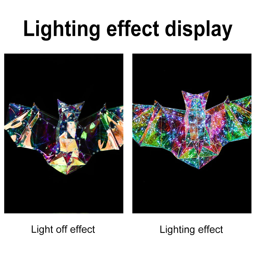 VKTECH LED Ghost Lights Halloween Night Light Figurines