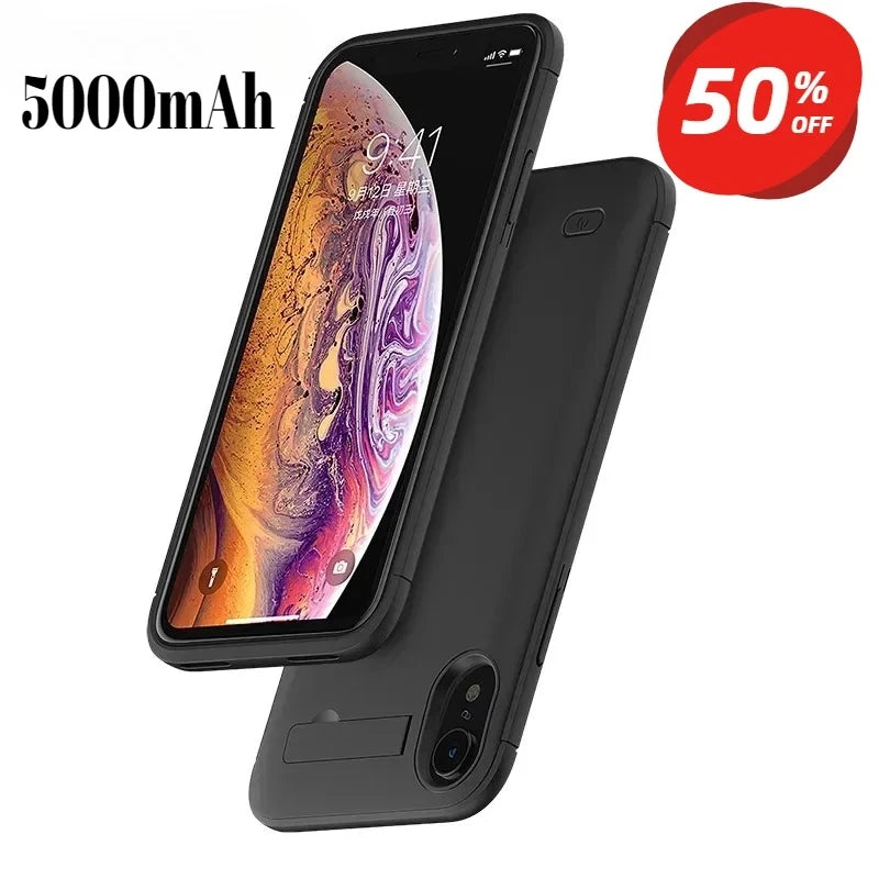 Ultra Thin Battery Charger Case for iPhone 6 7 8 Plus