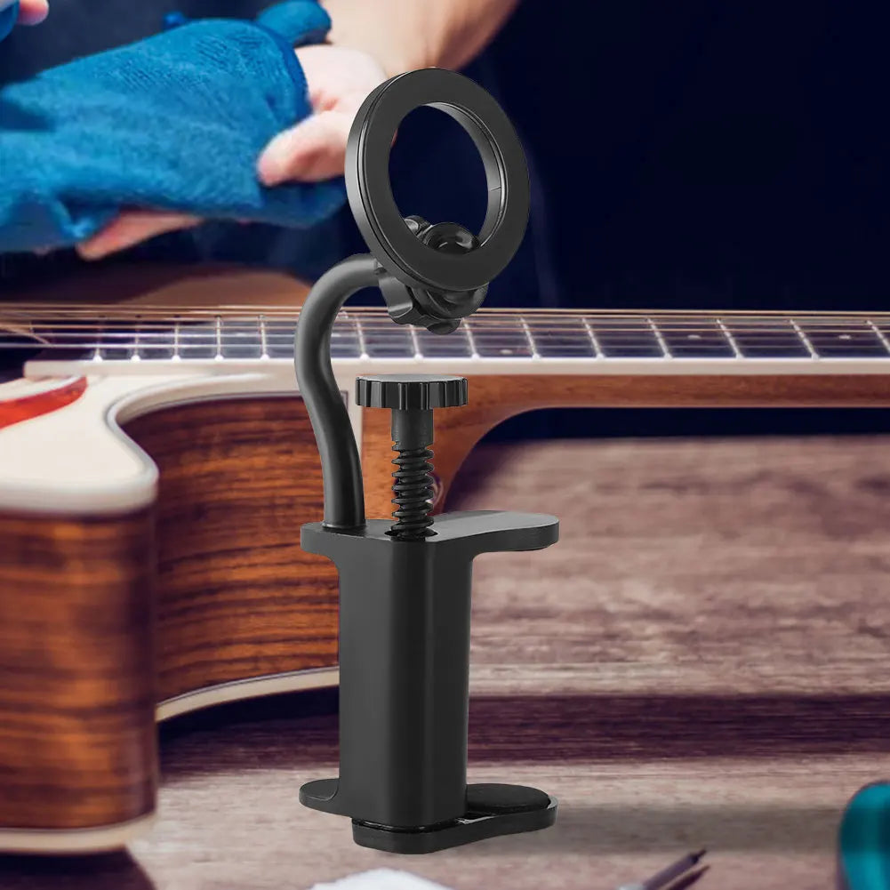 APWIKOGER Adjustable Magnetic Guitar Phone Holder With Clip