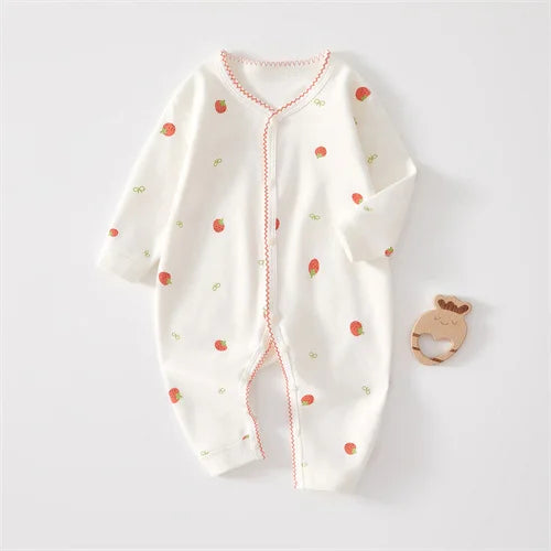 Lawadkacn Cotton Cute Romper For Newborn Baby Jumpsuit