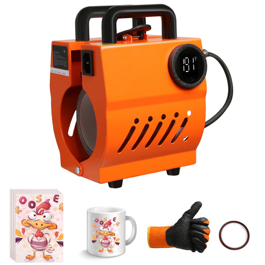 SucceBuy Mug Heat Press Auto Sublimation Machine For Diy