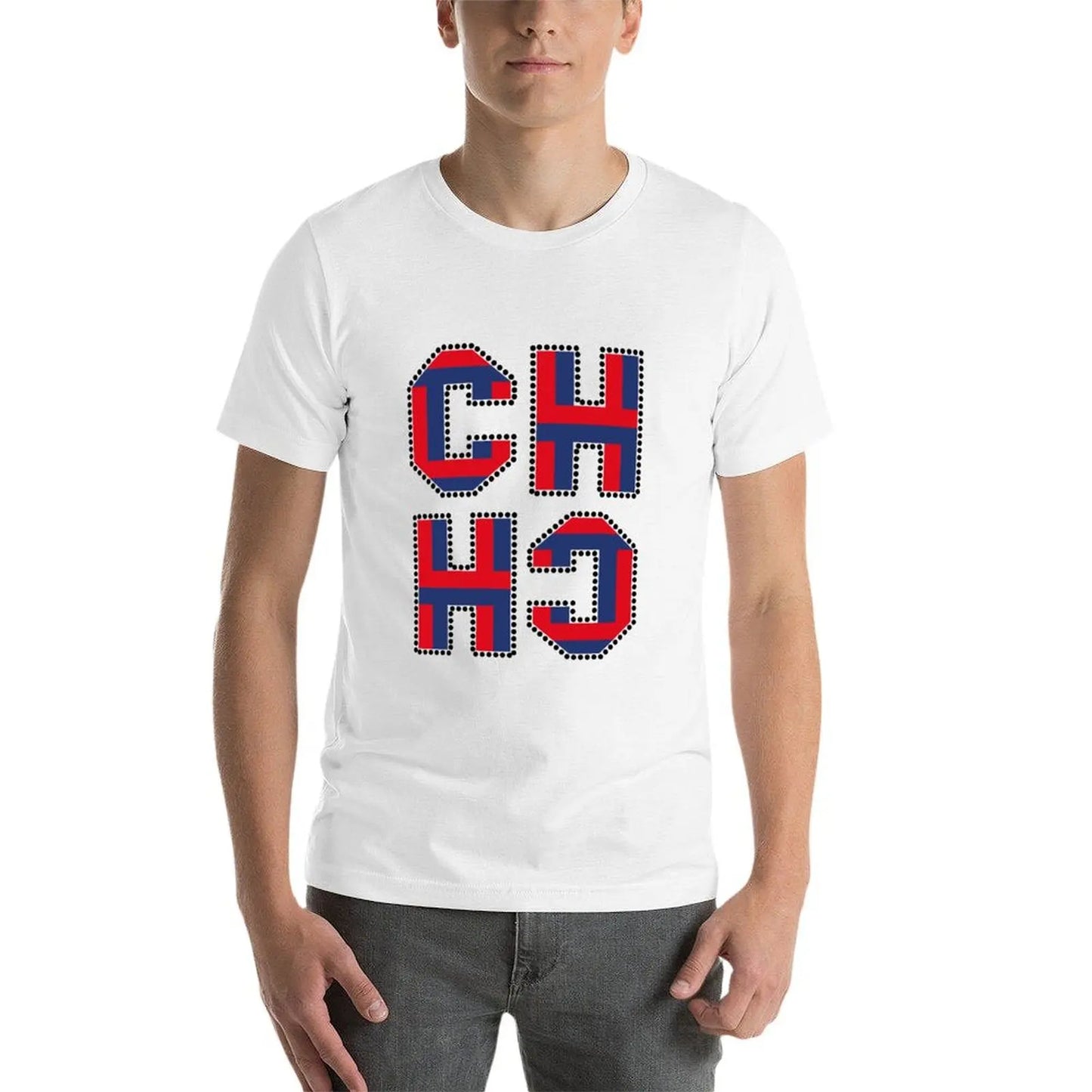 CHCH Summer New Men's T Shirt Cotton Shirts Short-Sleeved T-shirt  Casual Men's T-shirts Shirt Fashion Men Clothing