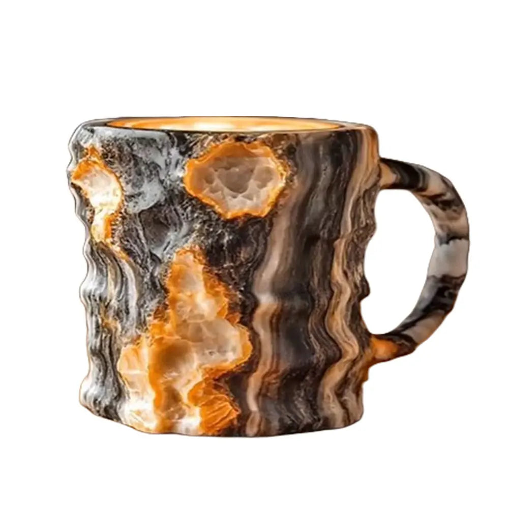Hign-concerned Mineral Crystal Mug Coffee Cup Gift Set