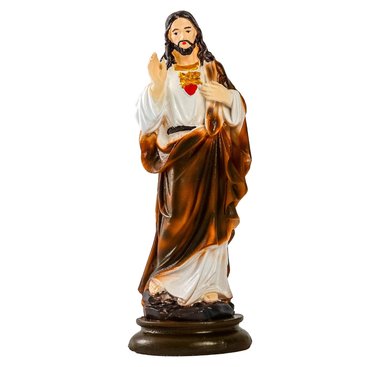 Hign-concerned Virgin Mary Resin Statue for Tabletop Decor