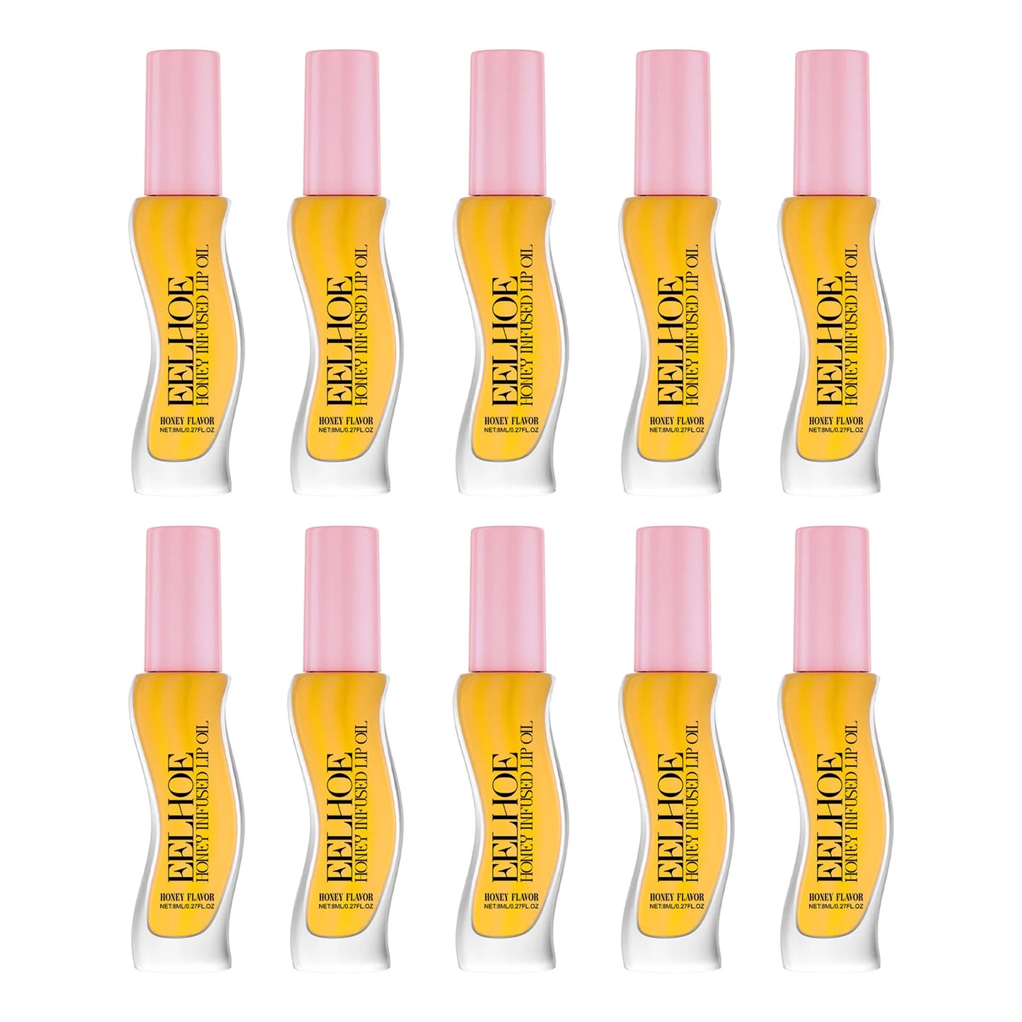 EELHOE Honey Infused Lip Balm Brightening Dark Lips Nourish Moisturizing Lasting Anti-dryness Prevent Cracking Gentle Lip Care