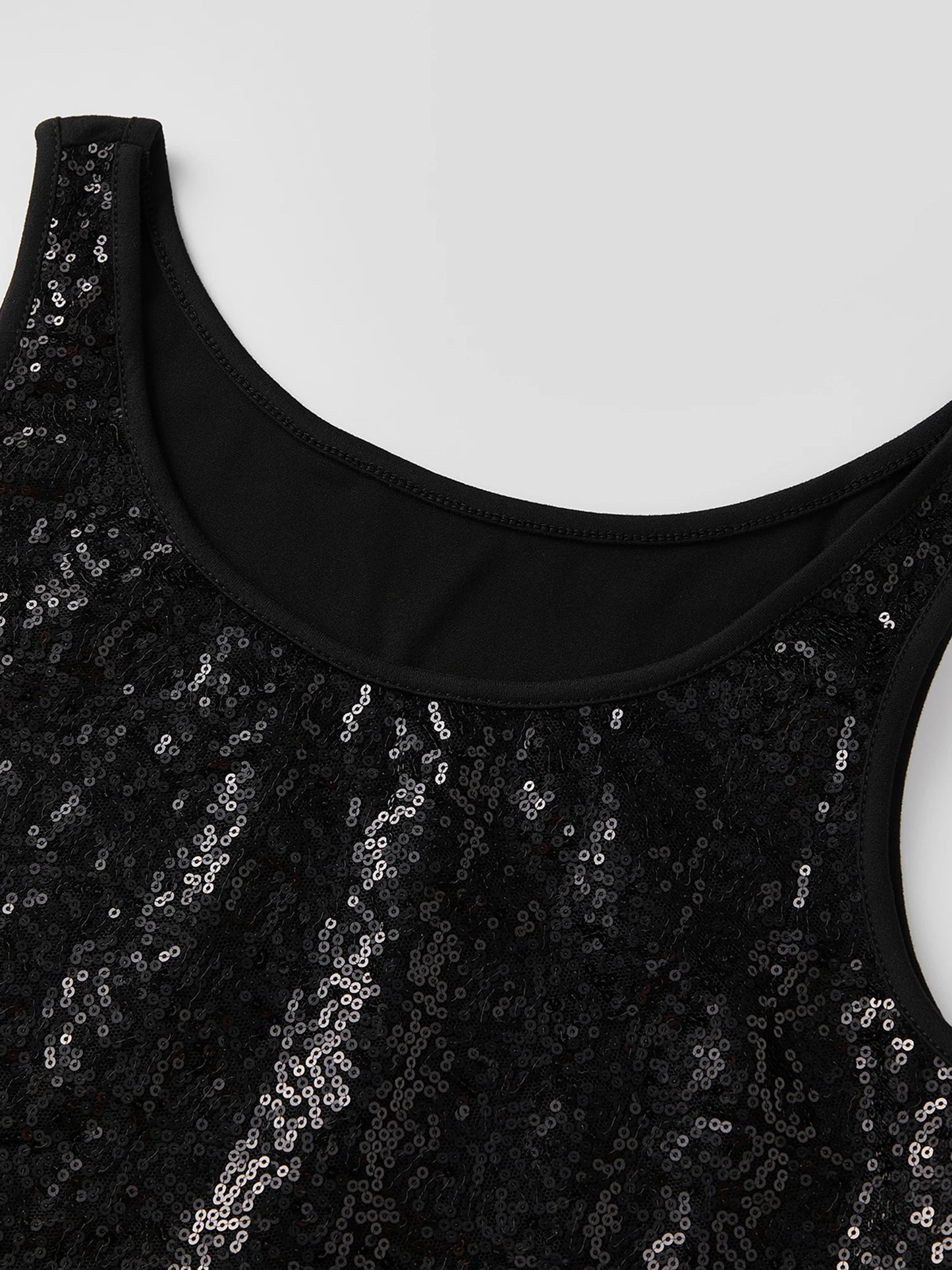 Hirigin Womens Velvet Tank Top Sleeveless Round Neck Shirt