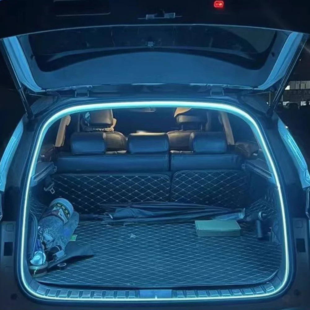 LED Automatic Tail Box Light Multifunction Auto Sensor Tail Light Strip Atmosphere Light Strip for Sedan SUV Hatchback Pickup