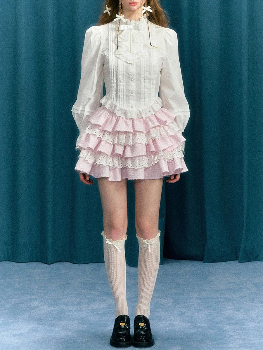 Women s Tartan Checkered Pleated Mini Skirts with High Waistband and Delicate Lace Detailing for a Flirty Look