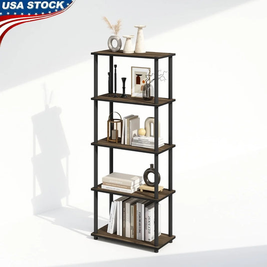 XMSJ 5-Tier Multipurpose Display Rack Shelving Unit